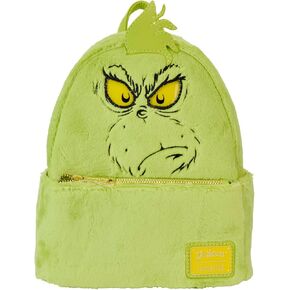 Loungefly Dr Seuss Plush Grinch Light Up Cosplay Mini Backpack