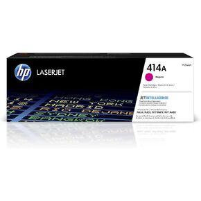 HP 414A | W2023A | خرطوشة حبر | ارجواني فاتح | تعمل مع سلسلة ليزر جيت برو M454 من اتش بي، سلسلة M479 in Kuwait