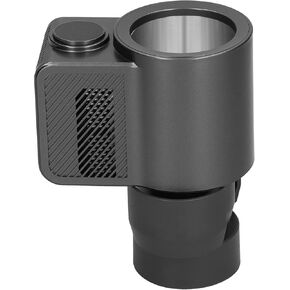 Car Cooling Cup Holder, Portable Auto Refrigerator with 12V Cigarette Lighter Plug, Temperature Control, Travel Coffee Car Cup Holder for Outdoor Travel