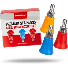 Premium Stainless Steel Spray Nozzle Set