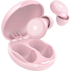 Ear Plugs for Sleeping Noise Cancelling -45dB, Soft and Reusable Silicone Hearing Protection Earplugs with 8 Eartips and Carrying Case, for Sleeping, Concert, Working, Studying, Traveling (Pink)