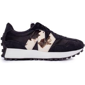 New Balance Womens 327 Running Style Sneakers Black in Saudi Arabia