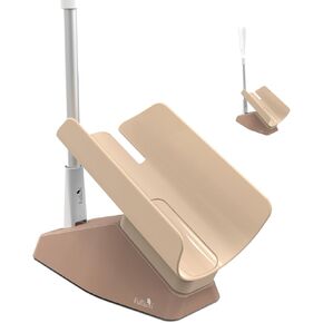 Fullicon EasySox, Aluminum Sock Horn Sock Aid, Sock Assistance Device No Bending for Senior Men Elderly Women, Safe Sock Device to Assist in Putting on Socks, Sock Puller Aid Easy On & Off (Beige)