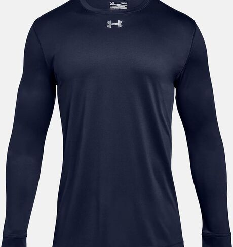Under Armour Men's UA Locker 2.0 Long Sleeve Shirt, Purple, XX-Large in Saudi Arabia