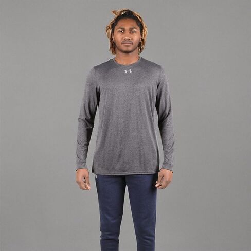 Under Armour Men's UA Locker 2.0 Long Sleeve Shirt, Purple, XX-Large in Kuwait
