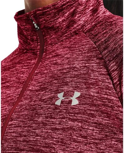 كنزة صوفية نسائية بأكمام طويلة وسحاب من Under Armour Tech Twist ½ in Saudi Arabia