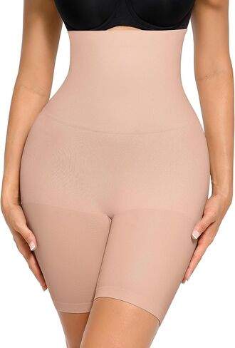 FeelinGirl Shapewear for Women Tummy Control High Waist Body Shaper Shorts Butt Lifting Control Panties in Saudi Arabia