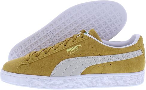 PUMA Suede Classic XXI Honey Mustard/Puma White 9 D (M) in Saudi Arabia