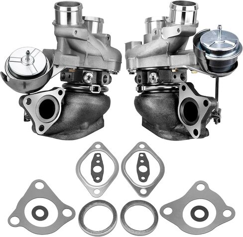 53039880469 Left & Right Turbocharger Set K03 Turbo Compatible with 2013-2016 Ford F150, 2015-2016 Expedition, 2015-2016 Transit 150 250 350 3.5L V6, Replace Number DL3E6C879AD 53039880470 DL3E6K682AE in Saudi Arabia
