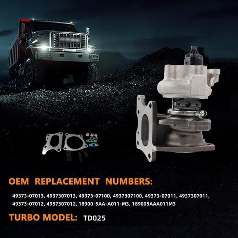 TOPAZ TD025 TURBO Turboarger متوافق مع Honda 2SV 2HX AP2T CIVIC CR-V 1.6L VTEC 189005AAA011M3 49373-07013 4937307013 in Saudi Arabia