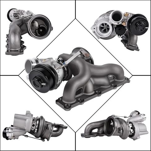 11657635803 TurboCharger متوافق مع BMW 320i 328i 528i X1 x3 Z4 F10 F11 F25 F31 F30 E84 E89 N20 & N26 محركات 2012-2016 11657588938 Turbo Charger in Saudi Arabia