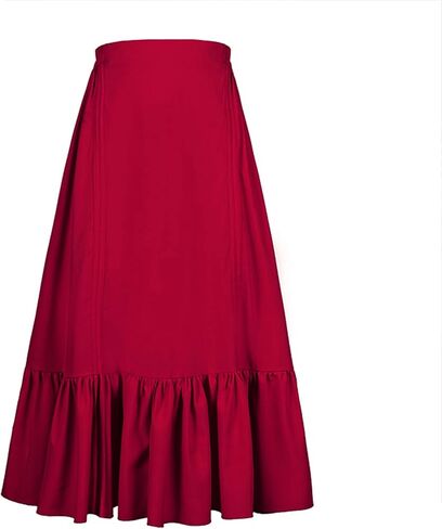 Women's Long Dress Gothic Steampunk Victorian Renaissance High Low Skirt in Saudi Arabia