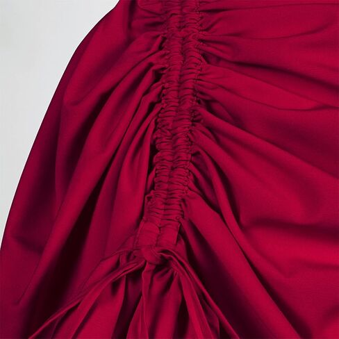 Women's Long Dress Gothic Steampunk Victorian Renaissance High Low Skirt in Saudi Arabia