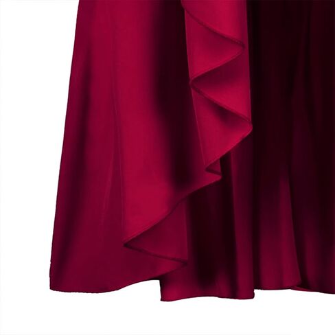 Women's Long Dress Gothic Steampunk Victorian Renaissance High Low Skirt in Saudi Arabia
