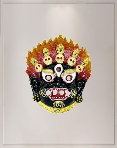 تقليدي Mahakal Evil Eye Protector Decorative Vastu Wall Mask in Kuwait