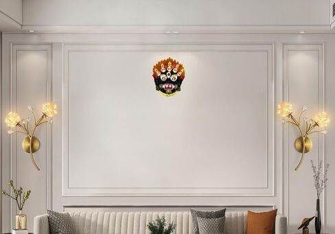 تقليدي Mahakal Evil Eye Protector Decorative Vastu Wall Mask in Kuwait