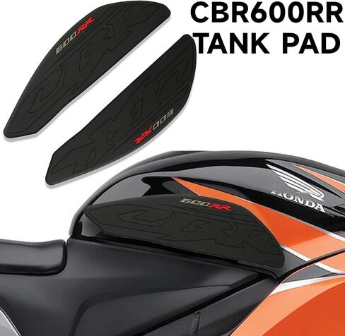 NIGHT CAT Fuel Tank Sticker,Gas Tank Pad for CBR 600RR 2007-2012,Motorcycle Fuel Tank Protector,Fuel Tank Side Traction pad,Anti Slip sticker(Tank Side Traction Pad) in Saudi Arabia