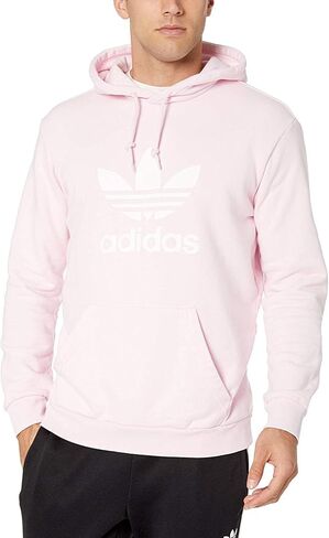 adidas Originals Men's Adicolor Classics Trefoil Hoodie, Gold/White, X-Small in Saudi Arabia