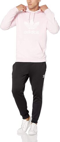 adidas Originals Men's Adicolor Classics Trefoil Hoodie, Gold/White, X-Small in Saudi Arabia