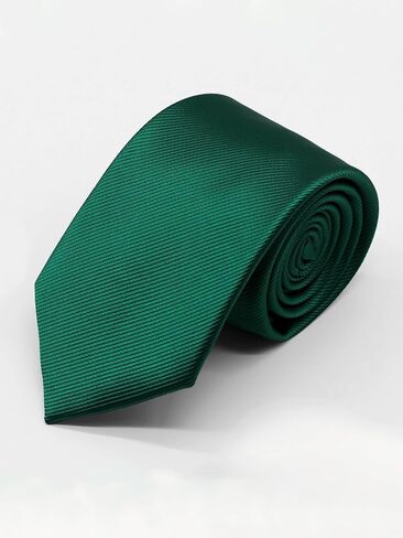 Mantieqingway Black Tie Sets for Men Classic Solid Color Tie Handkerchief Pocket Square Holder Formal Graduation Wedding in Saudi Arabia