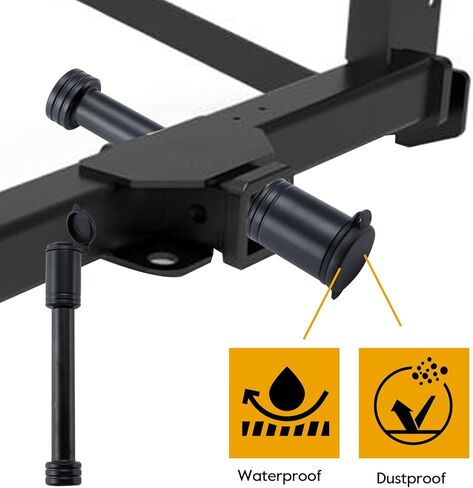 قفل دبوس المتلقي Hitch ، قفل استقبال Hitch Hitch مع 5/8 "دبوس ، للفئة III IV 2" ومستقبل 2-1/2 "على مقطورة ، شاحنة ، سيارة ، قارب ، 2 عبوة in Kuwait