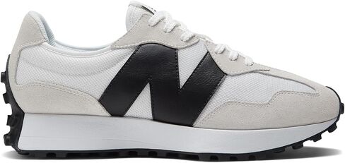 New Balance Men's 327 Sneakers, Marblehead/Team Forest Green, 8.5 Medium US in Saudi Arabia