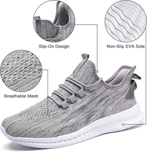 أحذية الجري للرجال تنس الأحذية الرياضية أحذية رياضية تجريب خفيفة الوزن المشي قسيمة رياضية غير رسمية على الأحذية in Kuwait