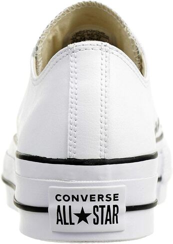 Converse Women's Chuck Taylor All Star Lift Clean Sneaker, Black/White, 10.5 M US in Saudi Arabia
