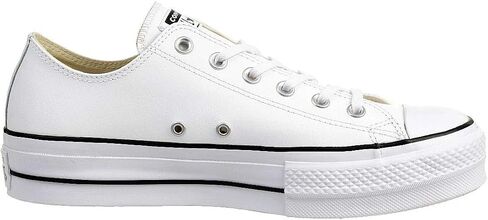 Converse Women's Chuck Taylor All Star Lift Clean Sneaker, Black/White, 10.5 M US in Saudi Arabia
