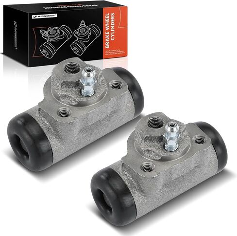 A-Premium Rear Drum Brake Wheel Cylinder Compatible with Select Toyota, Isuzu Models - Corolla 1971-1987, Celica 1974, Corona 1969-1974, I-Mark 1981-1984, 2-PC Set - Replace# 4755012060, 4755019075 in Saudi Arabia