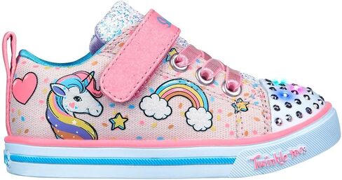 Skechers Kids Girl's Twinkle Toes - Sparkle Lite 10988L Lights (Little Kid/Big Kid) Light Pink/Multi 1.5 Little Kid in Saudi Arabia