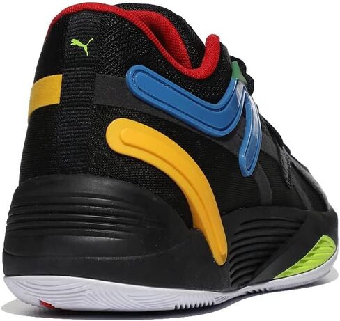 PUMA Mens TRC Blaze Court Black Fives Athletic Basketball Shoes in Saudi Arabia