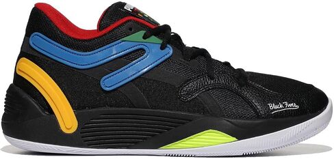 PUMA Mens TRC Blaze Court Black Fives Athletic Basketball Shoes in Saudi Arabia