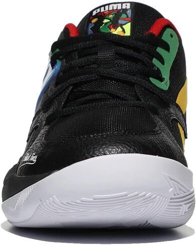 PUMA Mens TRC Blaze Court Black Fives Athletic Basketball Shoes in Saudi Arabia
