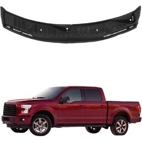 Windshield Window Wiper Cowl Cover Grille Front Black Replacement for F150 F-150 2015-2020 FL3Z15022A69A FL3Z15022A68C