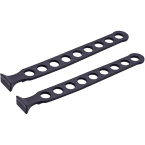 2 PCS أشرطة مطاطية بديلة لرفق بندقية UTV متوافق مع 2-70732 و 20073 ، الأسود ، يوتف ، عربة الجولف ، ورفوف الدراجات الصغيرة ، واكسسوارات رف الأسلحة العمودي المتينة في الكاب