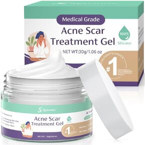 Acne Scar Treatment for Face, Advanced Scar Gel, Treats Old and New Scars, Reduces the Appearance of Scars for Face Acne, Surgical, Injury (30g/1.06oz)