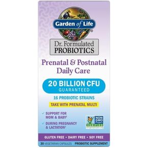 Dr. Formulated Probiotics Prenatal & Postnatal Daily Care