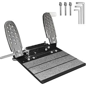 Portable Left Foot Accelerator Pedal for Disabled Drivers – Adjustable Gas Pedal Assist for Injury and Stroke Recovery – No Drilling, Quick-Release, All-Metal Construction, Fits Most Automatic Cars