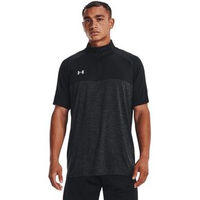 Under Armour Mens Locker SS 1/4 Zip White Large in Saudi Arabia