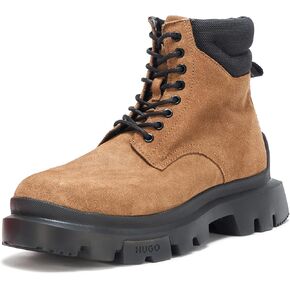HUGO Men's Lace Up Chunky Boot Fashion