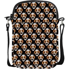 Killer Clown Inspired Messenger Bags Horror Movies Lover Gift Spooky Season Gift