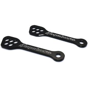 Adjustable Rear Shock Lowering Links Kit Compatible with Suzuki Hayabusa GSX1300R 1999-2020 Gen 1 2 Black
