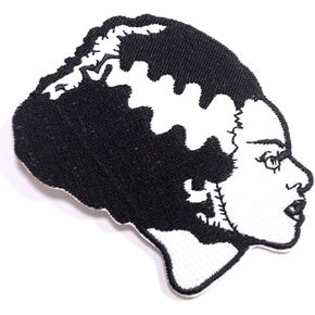 Universal Monsters White Bride Embroidered Patch