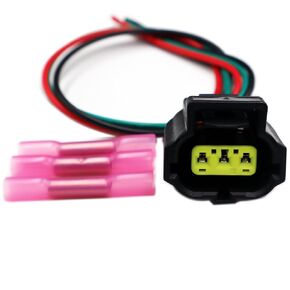 Back Up Light Switch Neutral Safety Switch Connector Compatible with Dodge Ram 1500 2500 3500 Jeep Cherokee Wrangler 1997-2004 Pigtail Plug Wiring Harness 56028181AC