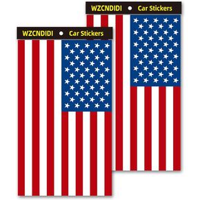 ملصق العلم الأمريكي ، ملصق 3pcs USA Flag Scal ، ملصقات سيارات عاكسة للسيارات/الشاحنات - دعم الجيش الأمريكي