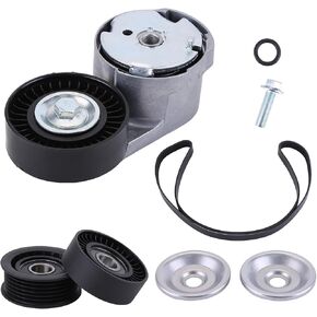 39282 38082 6PK1960 Drive Belt Tensioner and Idler Pulley Belt Kit, Serpentine Belt Drive Component Kit Compatible with Dodge Avenger Grand Caravan Journey Ram C/V C*h*rysler Town & Country
