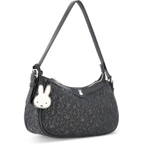 Danielle Nicole Miffy Shoulder Bag, Women's Quilted Mini Handbag with Adjustable Shoulder Strap, One Size