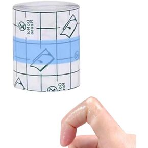 Finger Tape Cracked Hands Patches Fingertip Bandages Knuckle Bandages Transparent Waterproof Adhesive Tape Toe Bandages Protector for Cracking Thumbs Dry Cracked Skin Finger Arthritis Eczema
