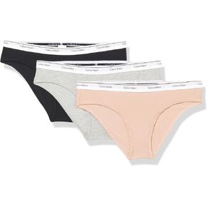Calvin Klein Women's Balance Cotton Stretch Bikini Panties, 3 Pack